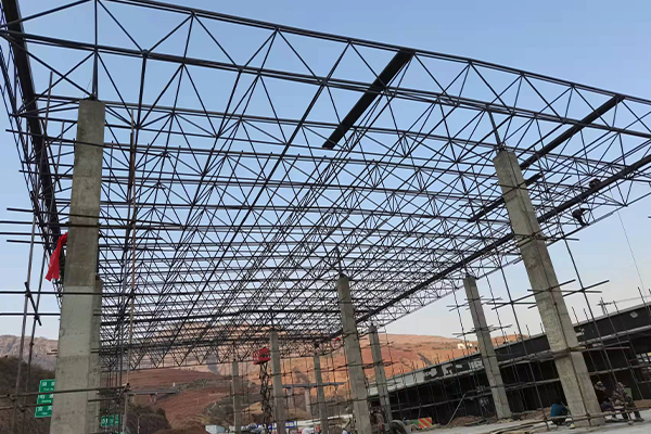 钟祥钢结构网架图片