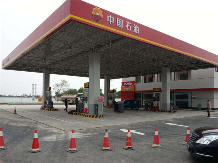 钟祥加油站钢结构网架案例20